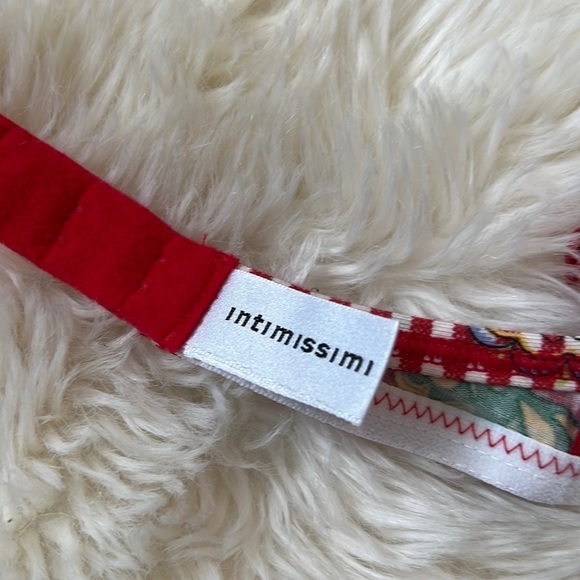 Intimissimi Gingham Butterfly Bra - Picture 8 of 12